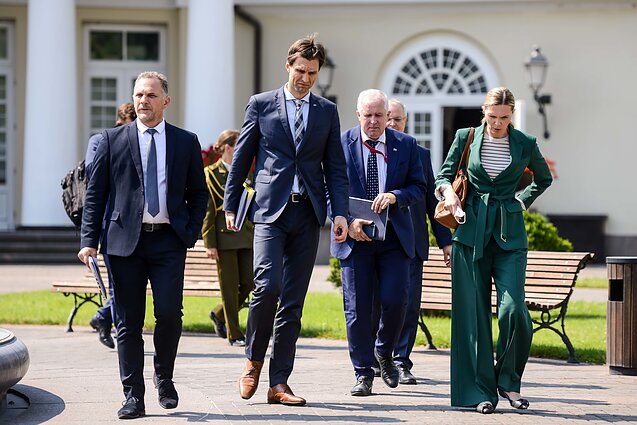 Spaudos konferencija po VGT posdėdžio Spaudos konferencija po VGT posdėdžio