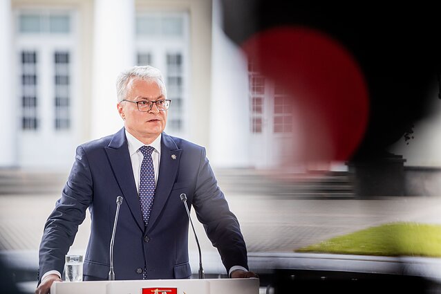 President Gitanas Nausėda