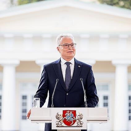 Prezidento Gitano Nausėdos metinė spaudos konferencija