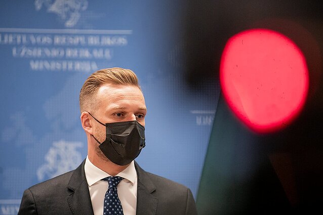 Landsbergis po pokalbio su Turkijos pareigūnais: Turkija nenori tapti instrumentu Baltarusijos neteisėtų migrantų tinkle