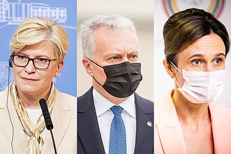 Ingrida Šimonytė, Gitanas Nausėda, Viktorija Čmilytė-Nielsen Ingrida Šimonytė, Gitanas Nausėda, Viktorija Čmilytė-Nielsen
