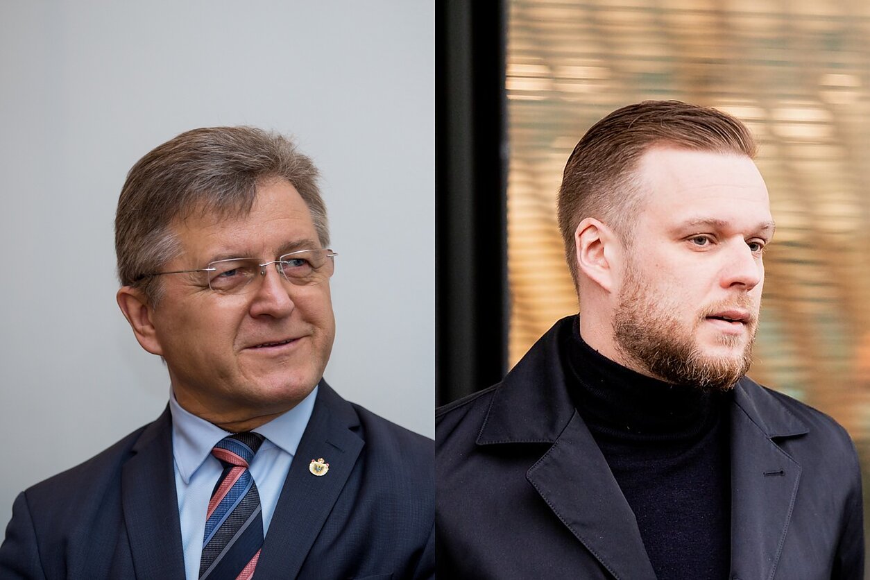 Valdemaras Valkūnas, Gabrielius Landsbergis Valdemaras Valkūnas, Gabrielius Landsbergis