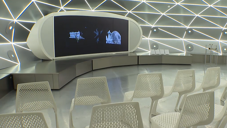 Etnokosmologijos muziejuje – meno ir mokslo simbiozė: pirmosios kosminės stotys ir planai leistis į Marsą