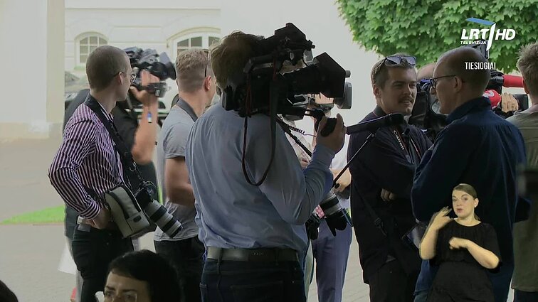 Prezidento Gitano Nausėdos metinė spaudos konferencija