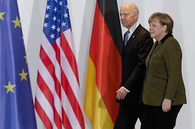 Žinios. Merkel lankosi Baltuosiuose rūmuose – tai pirmas dvišalis susitikimas su Joe Bidenu