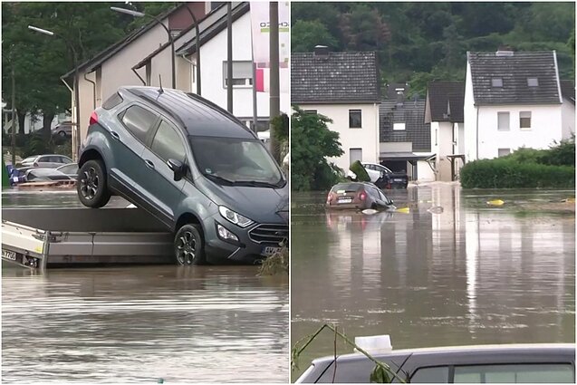 Po istorinių potvynių svarbiausia tema rinkėjams Vokietijoje tapo klimatas – nukentėjusieji jaučiasi pamiršti