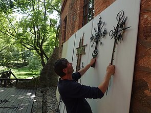 Užventis, kalvių kalvis iš Mažeikių Virgilijus Mikuckis