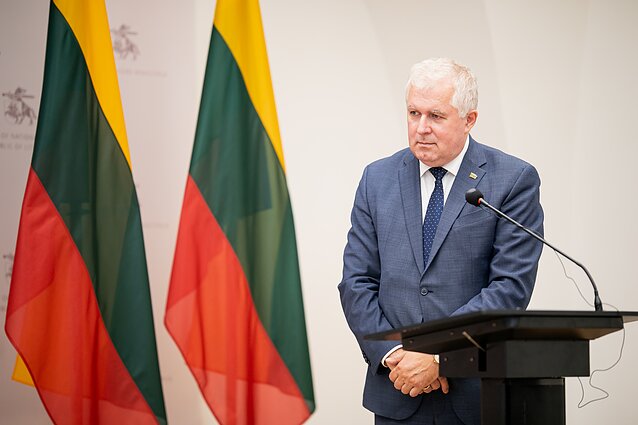 Svarbus pokalbis. Arvydas Anušauskas: nuo penktadienio didinamas karių skaičius pasienyje su Baltarusija