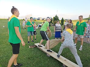 Akimirkos iš 2021 m. kūrybinės vasaros stovyklos Trakuose