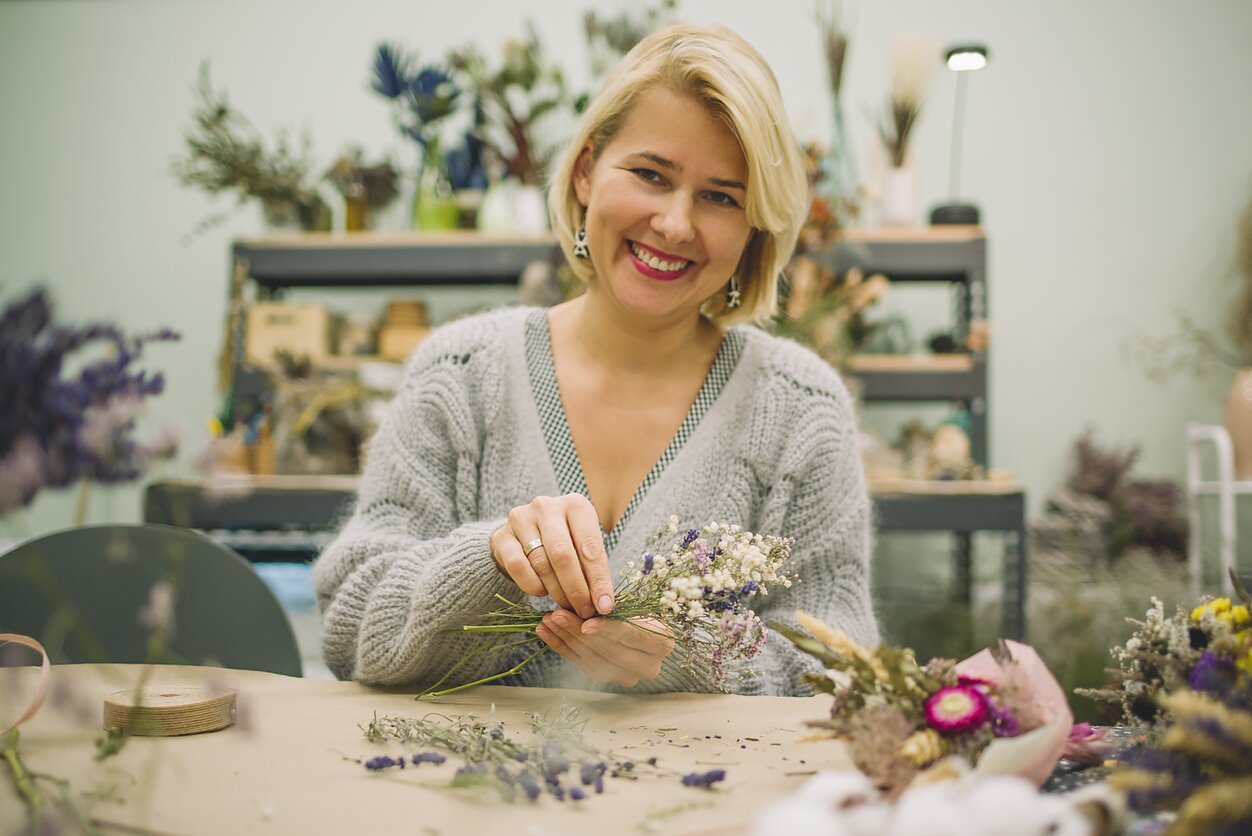 Floristės Rūtos Kazakevičienės darbai Floristės Rūtos Kazakevičienės darbai