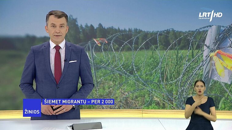Žinios. Orai (su vertimu į gestų k.)