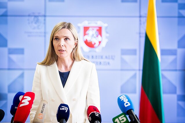 Bilotaitė su „Frontex“ vadovu susitarė dėl didesnių pajėgumų saugant Lietuvos pasienį