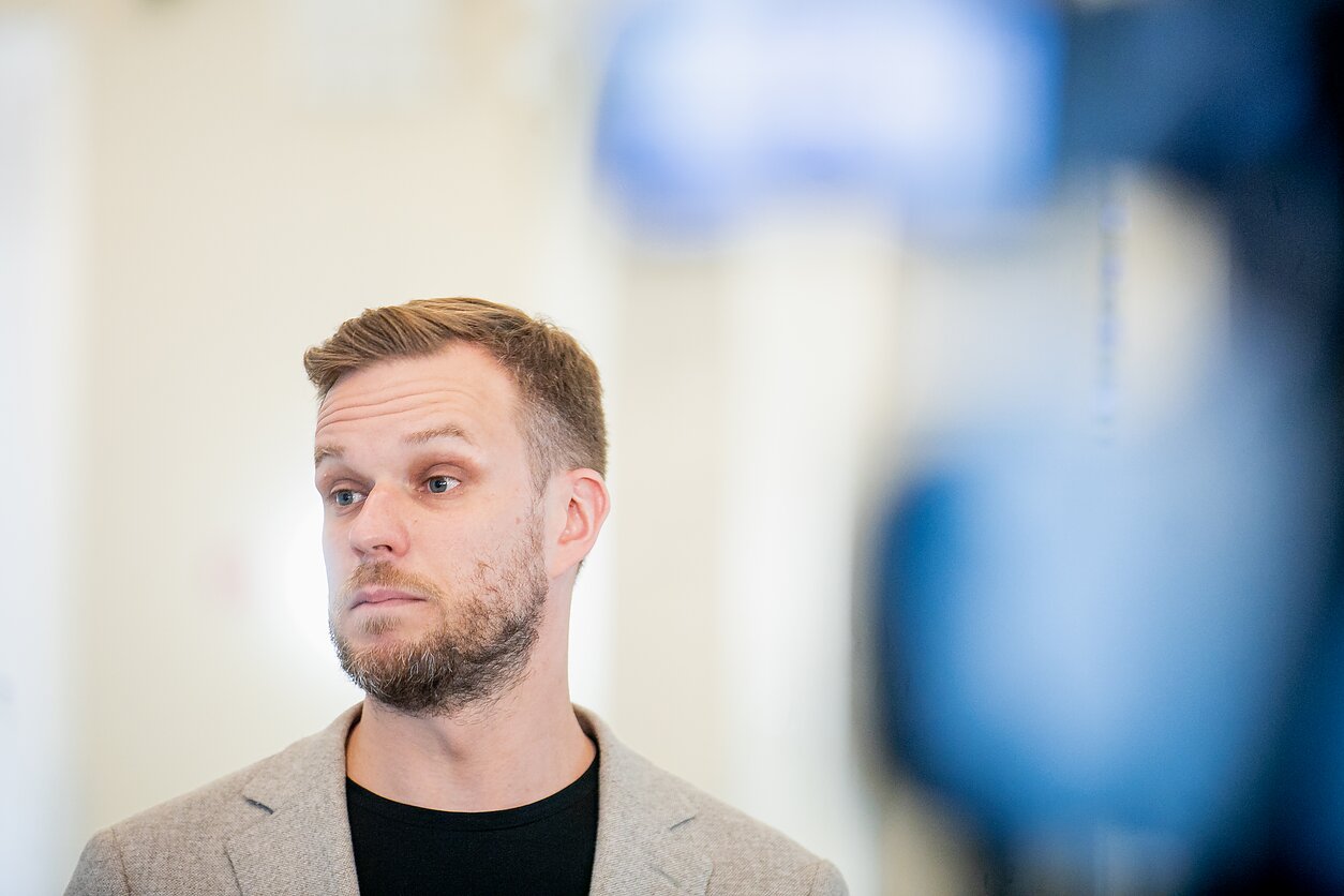 Lithuanian Foreign Minister Gabrielius Landsbergis