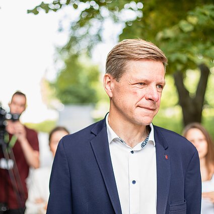Svarbus pokalbis. Šimašius: pasiūlymai susimokėti už gydymą nepasiskiepijusiems nėra tik gąsdinimas