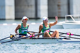 Milda Valčiukaitė ir Donata Karalienė