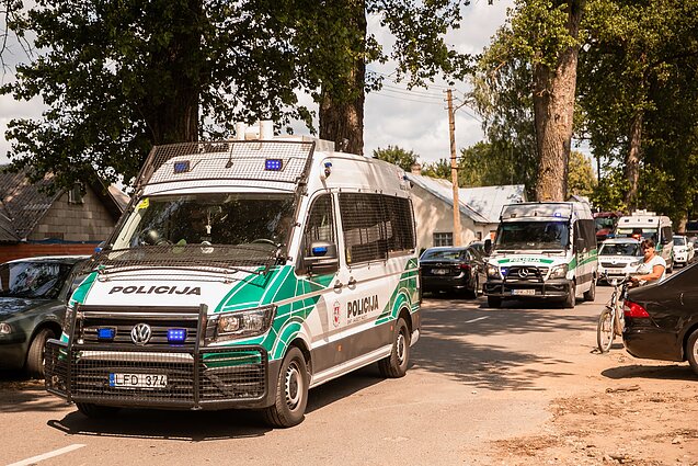 Dieveniškėse protestai dėl migrantų apgyvendinimo