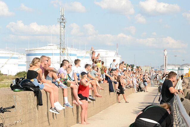 Klaipėdą palieka regatos „Baltic Regatta 2021“ burlaiviai