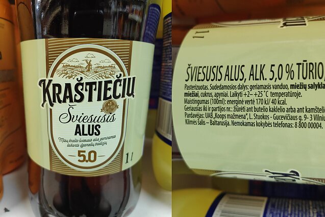 Alaus etiketė