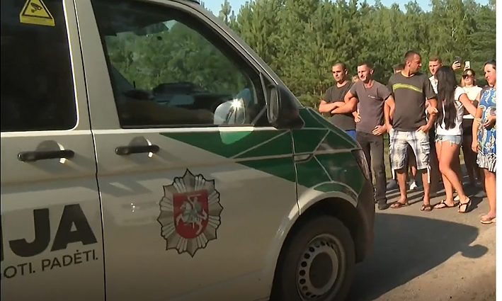 Rūdninkų poligone ruošiantis apgyvendinti migrantus – gyventojų protestas