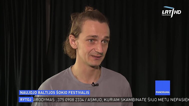 „Naujojo Baltijos šokio“ festivalyje – Baltarusijos šokėjo spektaklis, atkuriantis įvykius po prezidento rinkimų