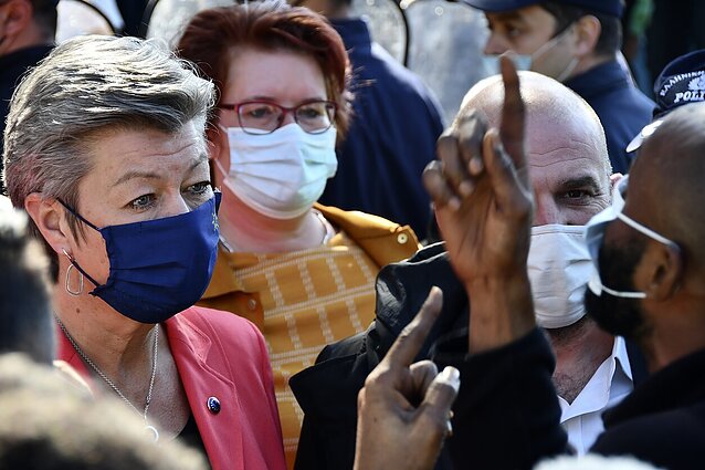 Dienos tema. EK narė Johansson: mums svarbu paremti Lietuvą, nes tai – išorinė ES siena (su vertimu į gestų k.)