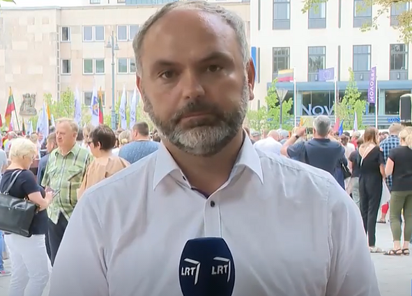 Prie Vyriausybės rengiamas protestas prieš migrantų apgyvendinimą: leidimas išduotas 500 žmonių