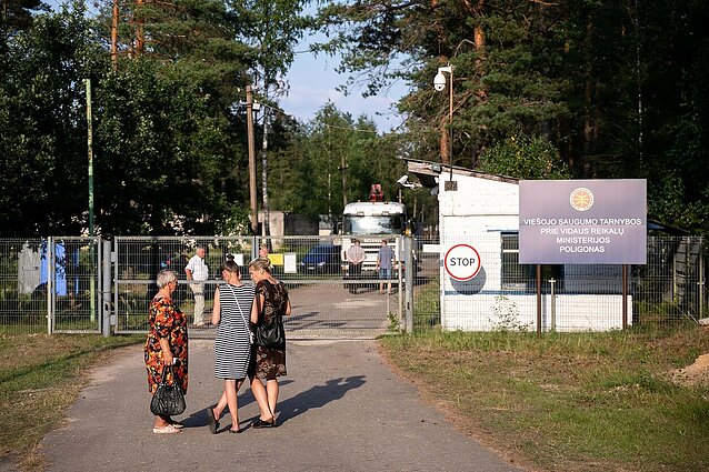 Rūdninkuose baigiama įrengti migrantų stovykla: pirmųjų asmenų gali būti sulaukta jau šiandien