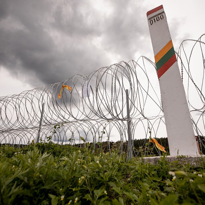 D. Umbraso  / LRT nuotr., Koncertinos statybos Lietuvos ir Baltarusijos pasienyje