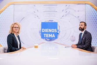 Aušrinė Armonaitė ir Mindaugas Jackevičius