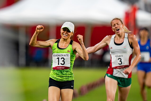  Laura Asadauskaitė-Zadneprovskienė Tokijo olimpinėse žaidynėse