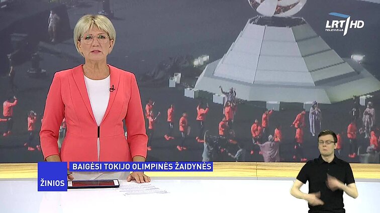 Žinios. Orai (su vertimu į gestų k.)