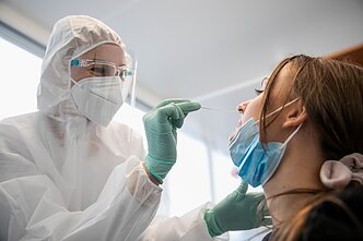 Vilniaus oro uosto COVID patikros punktas