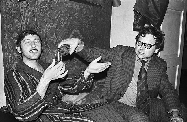 Romualdas Požerskis, nuotraukoje – Edmundas Saladžius ir Antanas Martinaitis. 1978