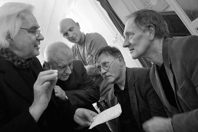 Romualdas Požerskis, nuotraukoje – Kauno menininkų namai, 2007