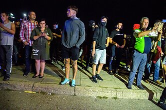 Riaušėse prie Seimo – Arnoldas Misiūnas