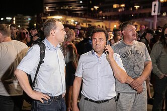Petras Gražulis mitinge prie Seimo Petras Gražulis mitinge prie Seimo