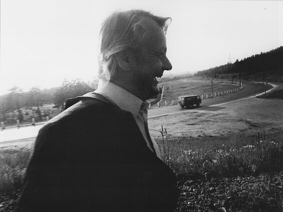 Aktorius Leonardas Zelčius. Kaunas. 1968