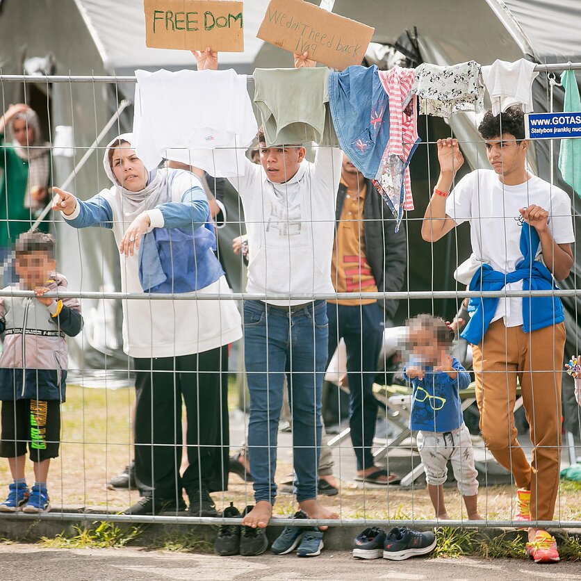 D. Umbraso  / LRT nuotr., Neteisėti migrantai Druskininkų užkardoje