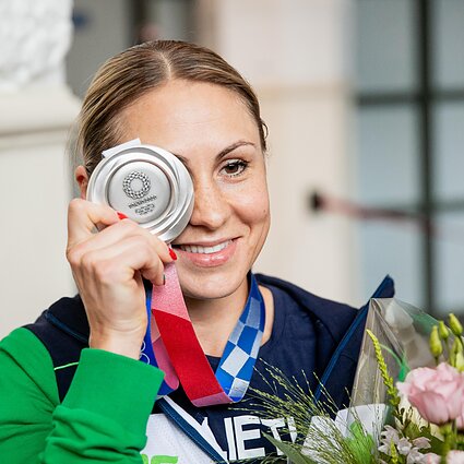 Švelnūs tardymai. Laura Asadauskaitė-Zadneprovskienė: didžiulė garbė parodyti visam pasauliui, kad esam stiprūs, nors ir maži