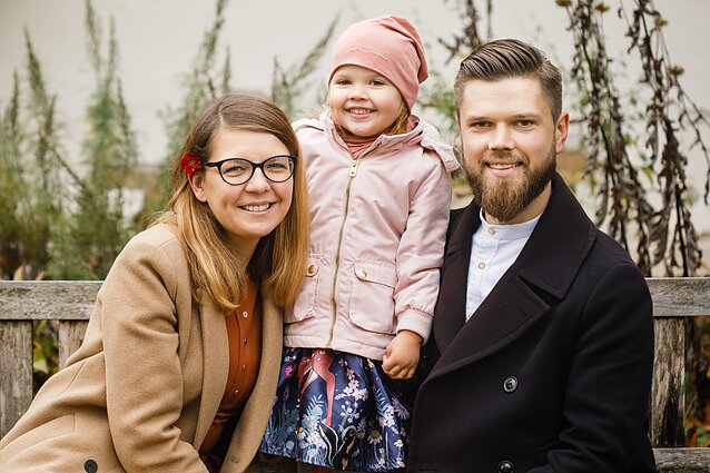 Aleksandra, Rusnė ir Artūras Ketleriai