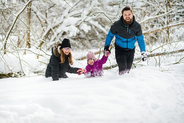 Aleksandra, Rusnė ir Artūras Ketleriai