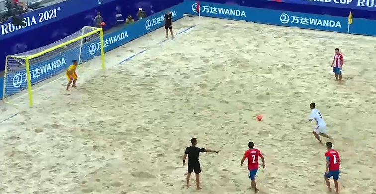 FIFA pasaulio paplūdimio futbolo čempionatas. A grupė. Paragvajus – Japonija