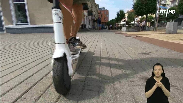 Žinios. Sportas. Orai (su vertimu į gestų k.)