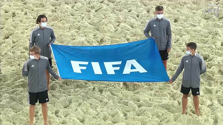 FIFA pasaulio paplūdimio futbolo čempionatas. A grupė. RFF (Rusijos futbolo federacijos) komanda-JAV