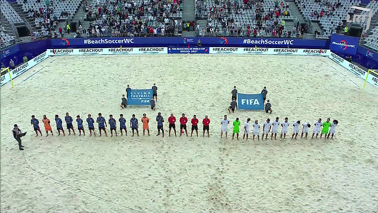 FIFA pasaulio paplūdimio futbolo čempionatas. A grupė. Japonija-JAV