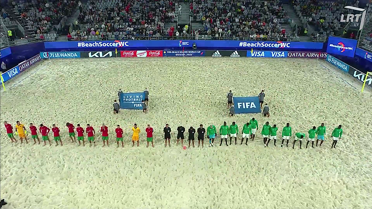 FIFA pasaulio paplūdimio futbolo čempionatas. D grupė. Portugalija-Senegalas