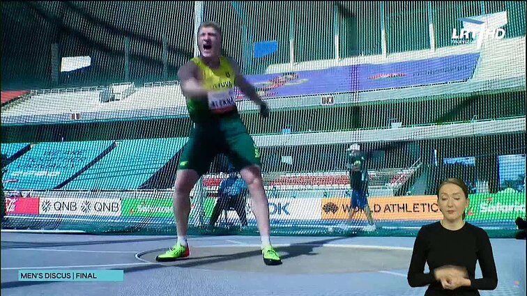 Žinios. Sportas. Orai (su vertimu į gestų k.).