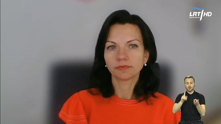 Žinios. Sportas. Orai (su vertimu į gestų k.)