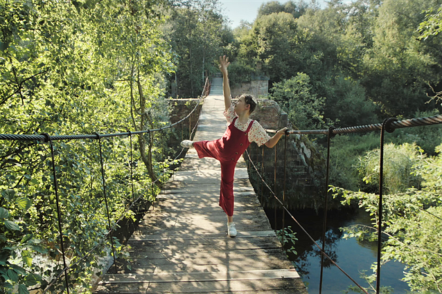 Kadras iš Inesos Kurklietytės filmo „Drugelio širdis“