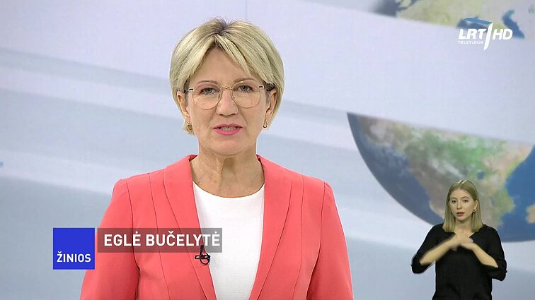 Žinios. Sportas. Orai (su vertimu į gestų k.)